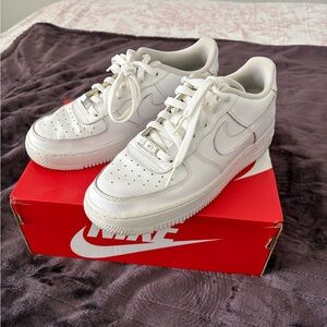 Nike Air Force 1 White Sneakers